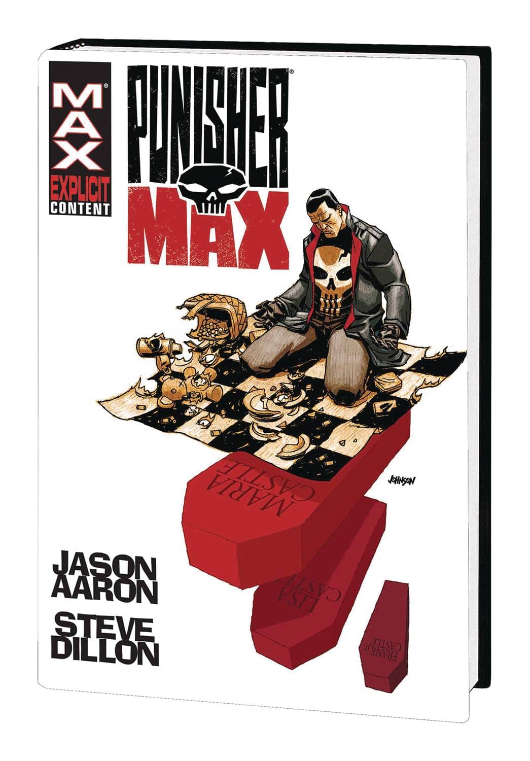 MARVEL PRH Graphic Novel PUNISHER MAX BY AARON DILLON OMNIBUS HC NEW PTG 978130295910459999 APR240851