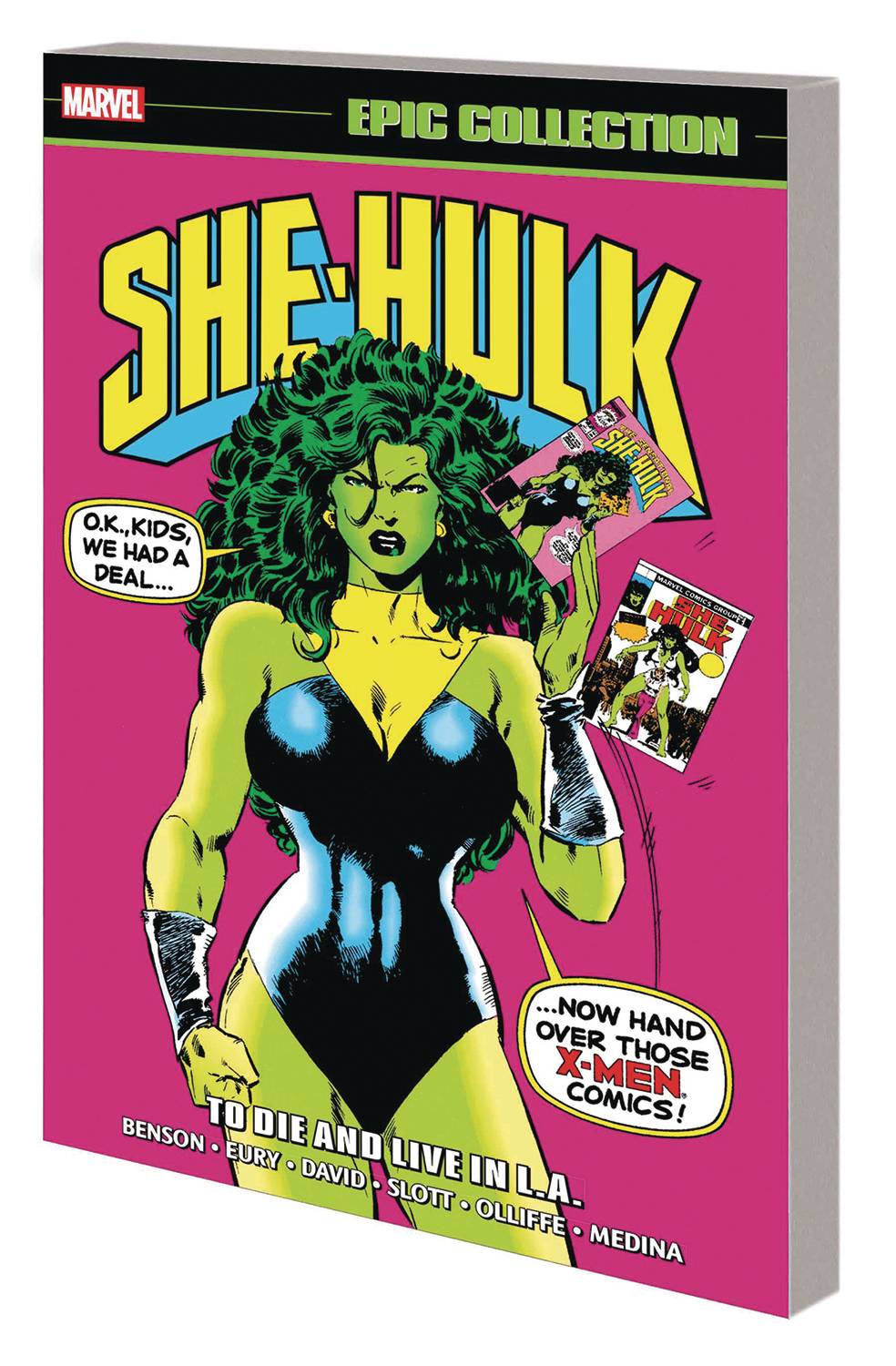 MARVEL PRH Graphic Novel SHE-HULK EPIC COLLECT TP VOL 06 TO DIE AND LIVE IN LA 978130295669154499 APR240881