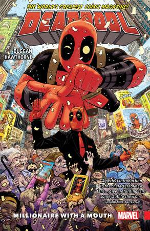 Marvel PRH Graphic Novel > Signed Deadpool TP Vol 1 World's Greatest Millionaire [Signed By Gerry Duggan] TE-MAR248433-SIGNED