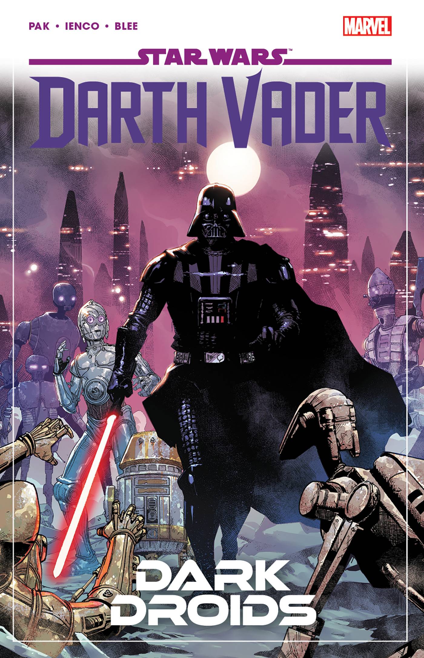 MARVEL PRH Graphic Novel STAR WARS DARTH VADER BY GREG PAK TP VOL 08 DARK DROIDS 9781302954758 DEC230770