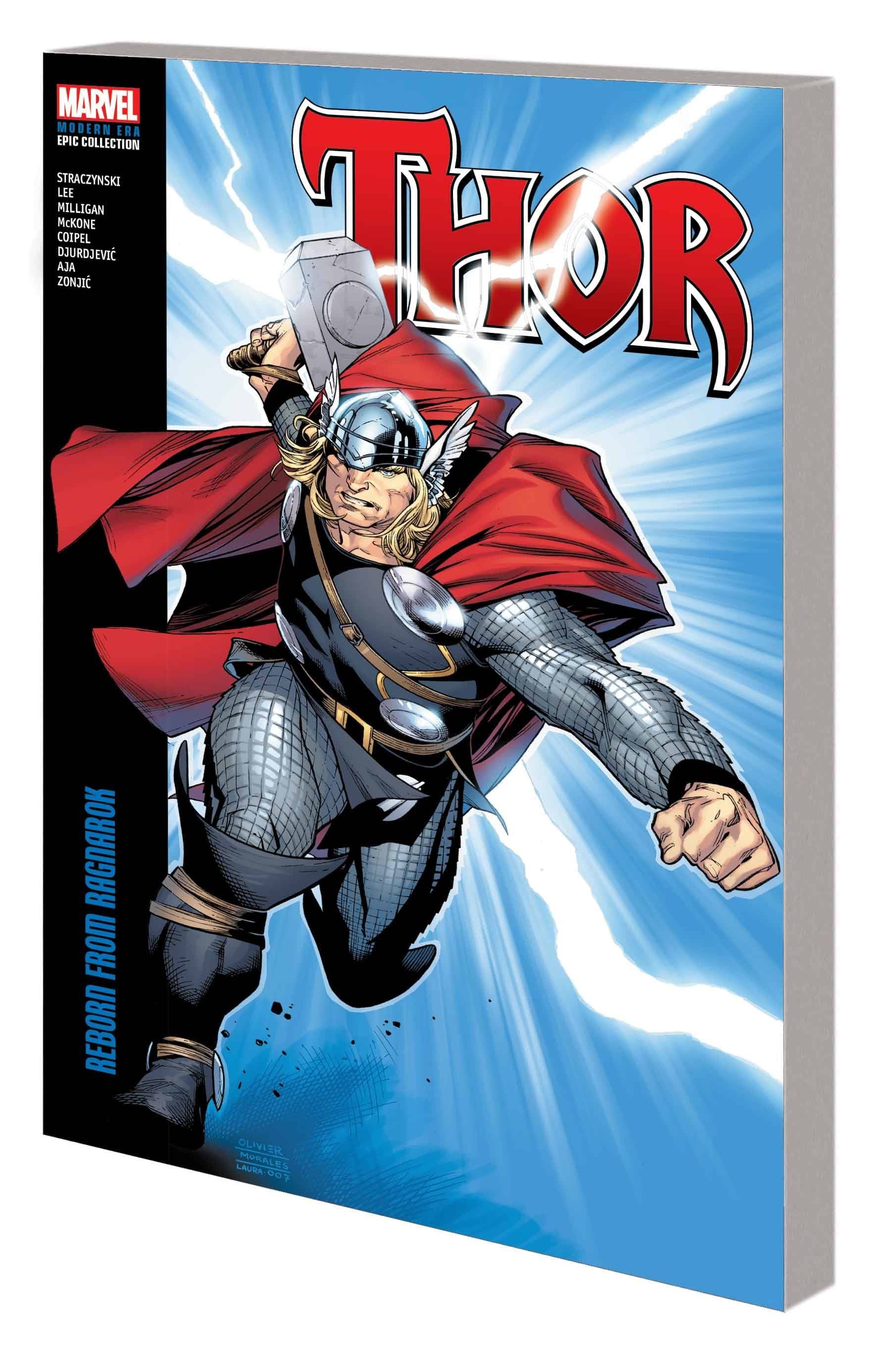MARVEL PRH Graphic Novel THOR MODERN ERA EPIC COLLECT TP VOL 01 REBORN FROM RAGNAROK 978130295683754499 MAR240878