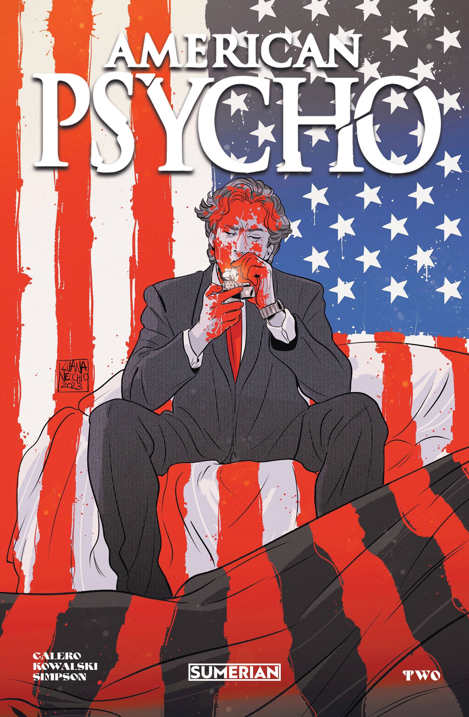 AMERICAN PSYCHO #2 (OF 4) CVR A VECCHIO (MR)