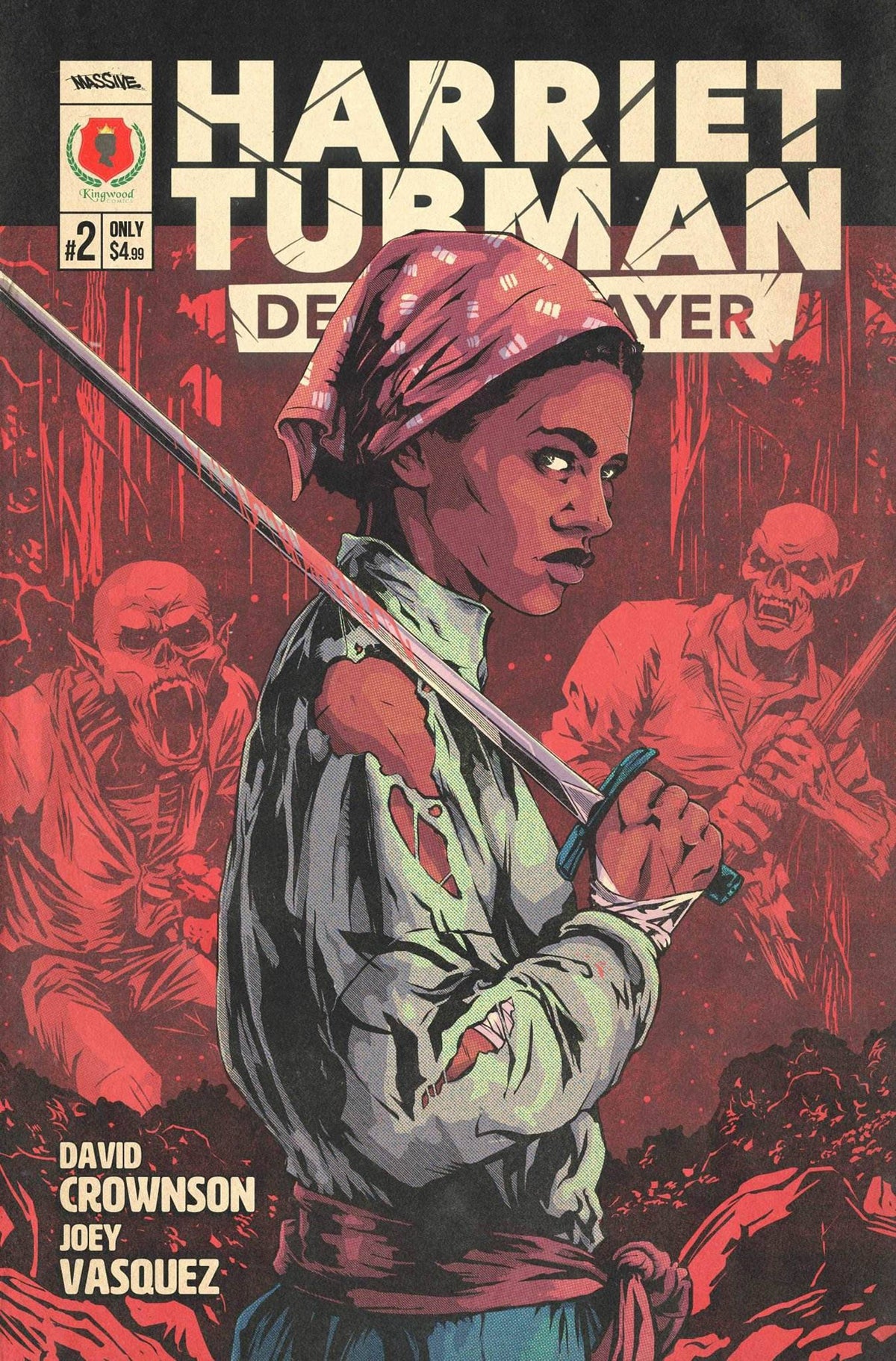 Massive Comic Books HARRIET TUBMAN DEMON SLAYER #2 CVR A FLOPS (MR) 72355236065000211 AUG231155