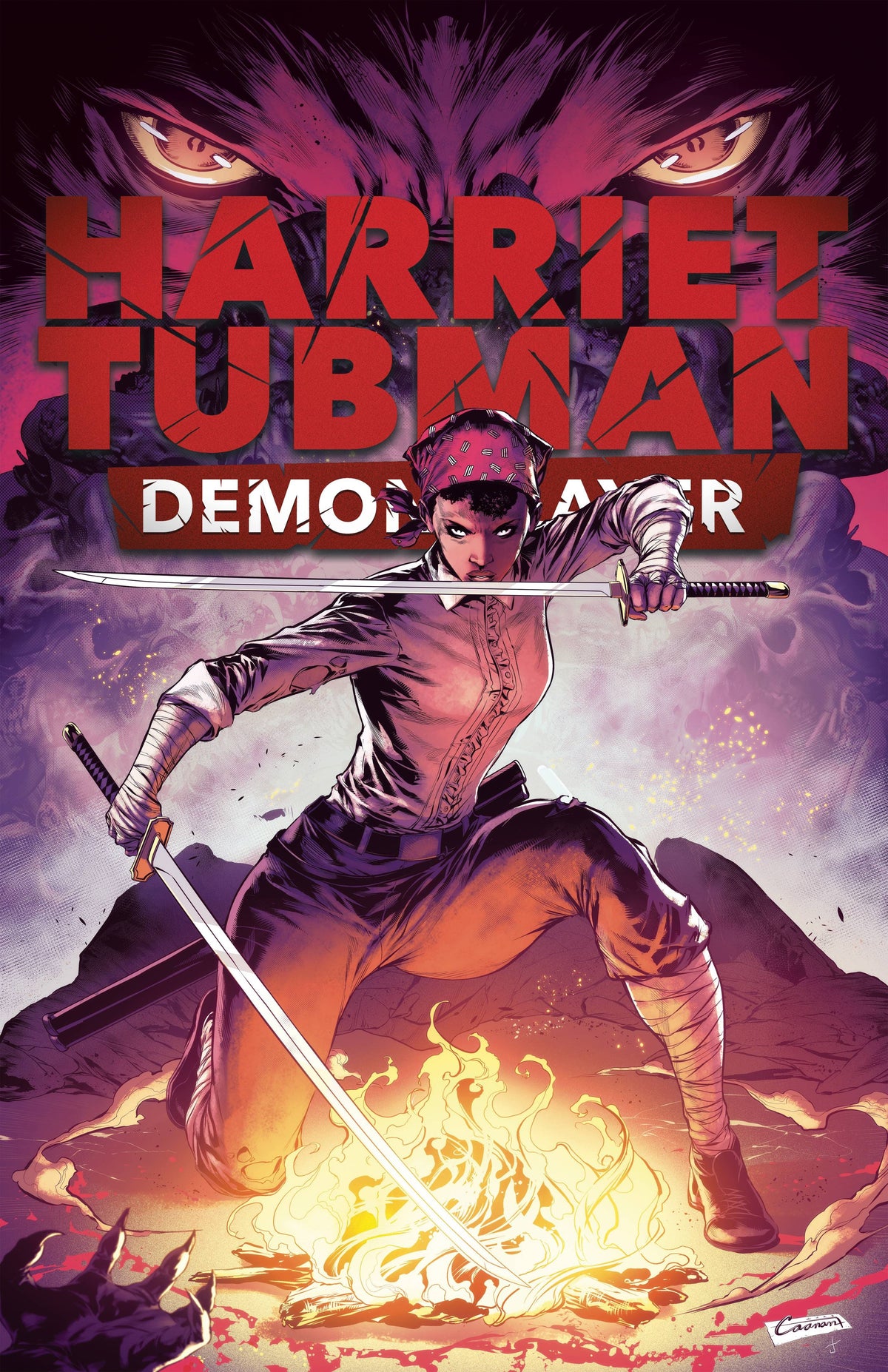 Massive Comic Books HARRIET TUBMAN DEMON SLAYER #3 CVR A WHITE (MR) 72355236065000311 SEP231091