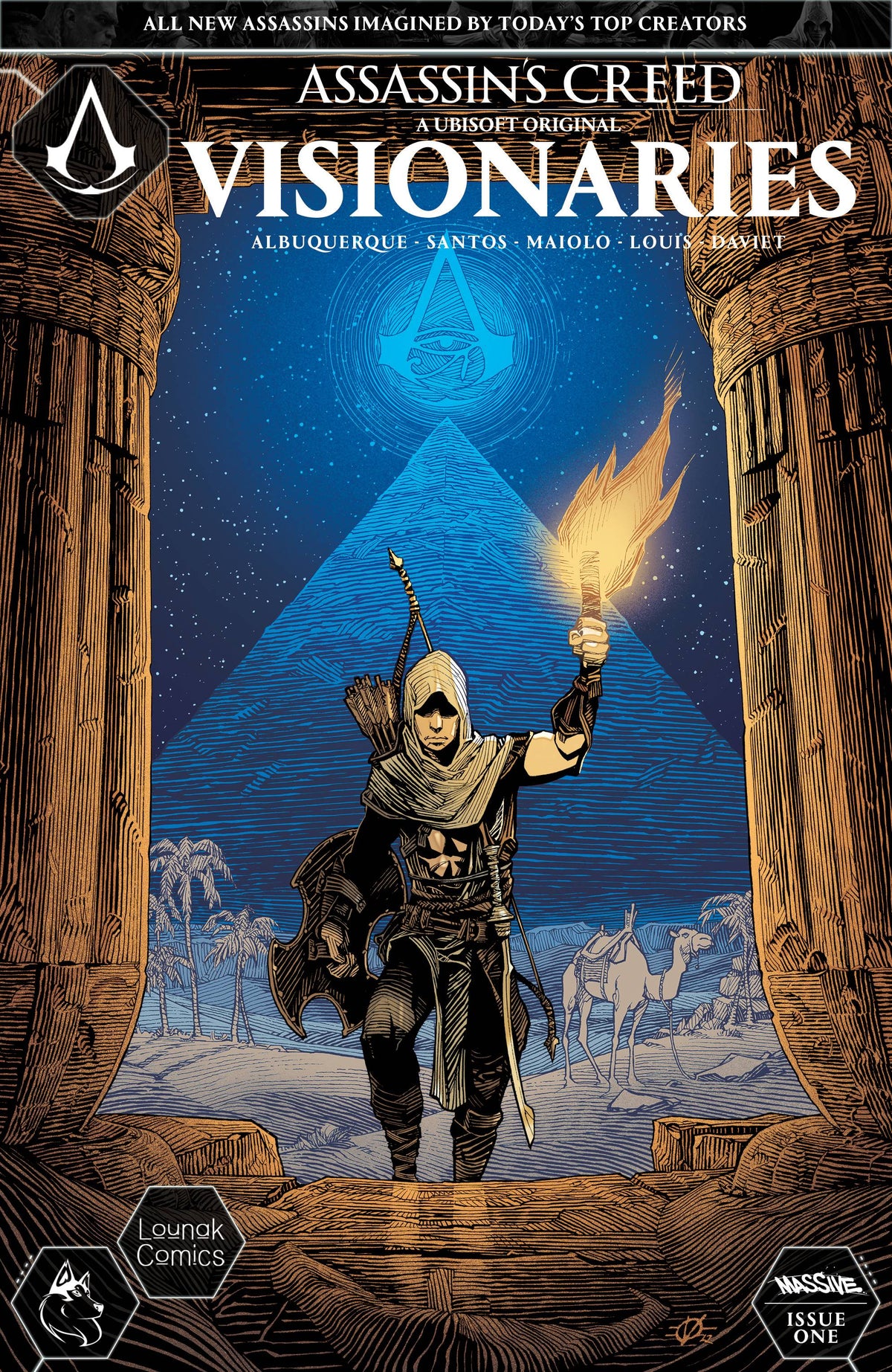 Massive Comic Books > Incentives ASSASSINS CREED VISIONARIES #1 (OF 4) CVR H 1:25 INCV (MR 72355236074200181 SEP231083