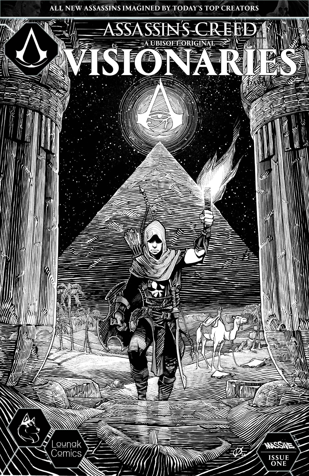 Massive Comic Books > Incentives ASSASSINS CREED VISIONARIES #1 (OF 4) CVR I 1:50 INCV (MR) 72355236074200191 SEP231084