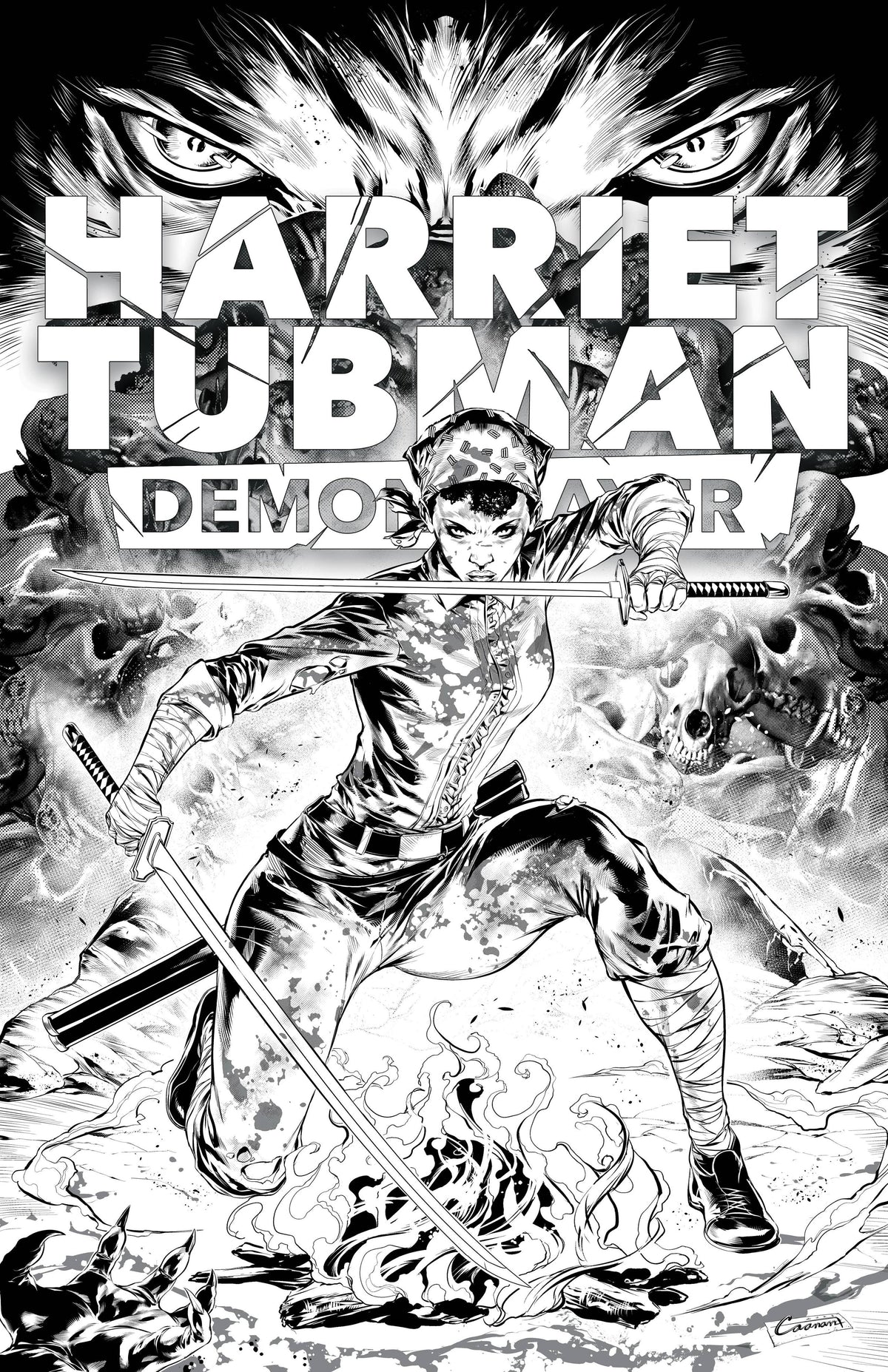 Massive Comic Books > Incentives HARRIET TUBMAN DEMON SLAYER #3 CVR D 1:10 INCV BLOODY (MR 72355236065000341 SEP231094