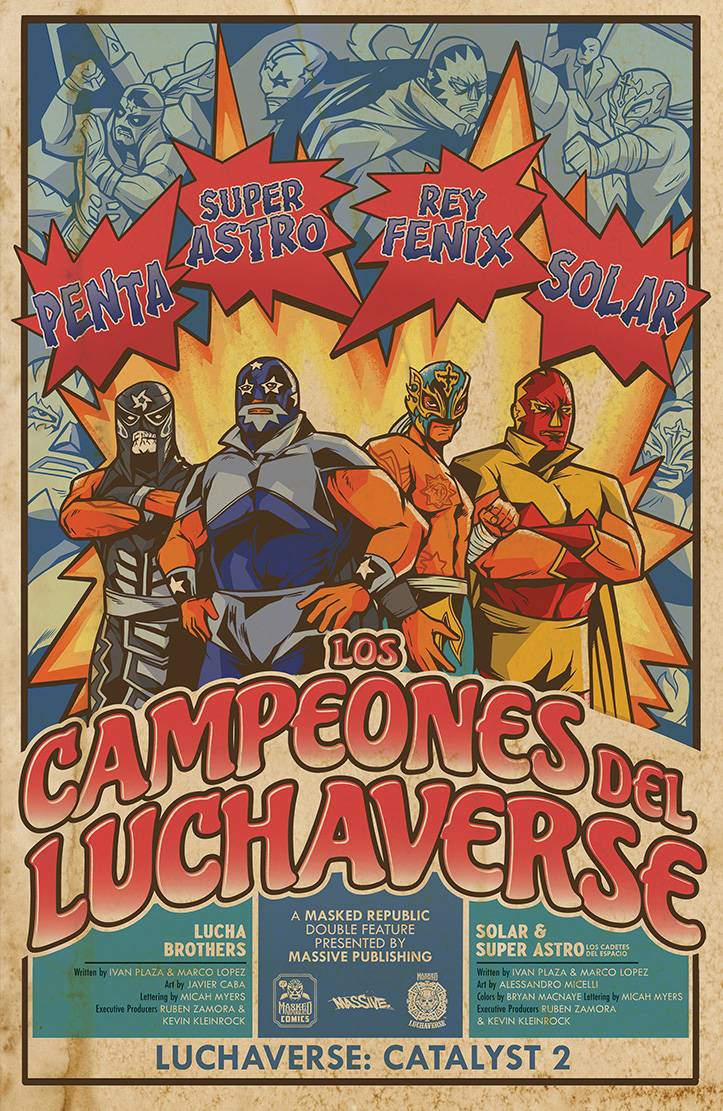 Massive Comic Books > Incentives LUCHAVERSE CATALYST #2 (OF 3) CVR E 1:10 INCV POSTER HOMA '72355236083400251 JUN241051