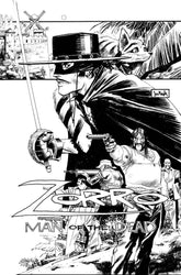 MASSIVE Comic Books > Incentives ZORRO MAN OF THE DEAD #3 (OF 4) CVR E 1:25 INCV MURPHY BW 72355236078000351 JAN241096