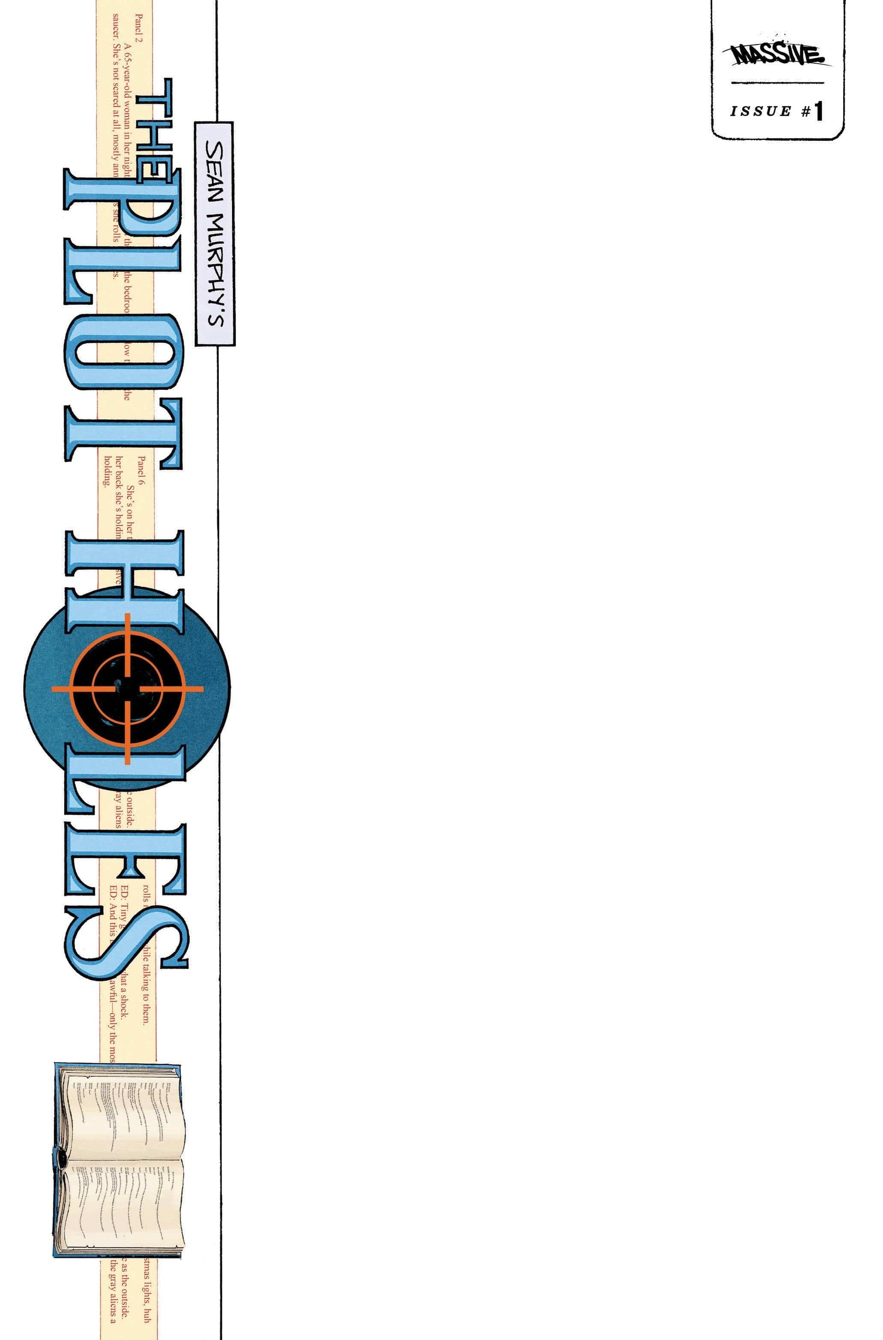 PLOT HOLES #1 (OF 5) CVR G BLANK SKETCH VAR (MR)