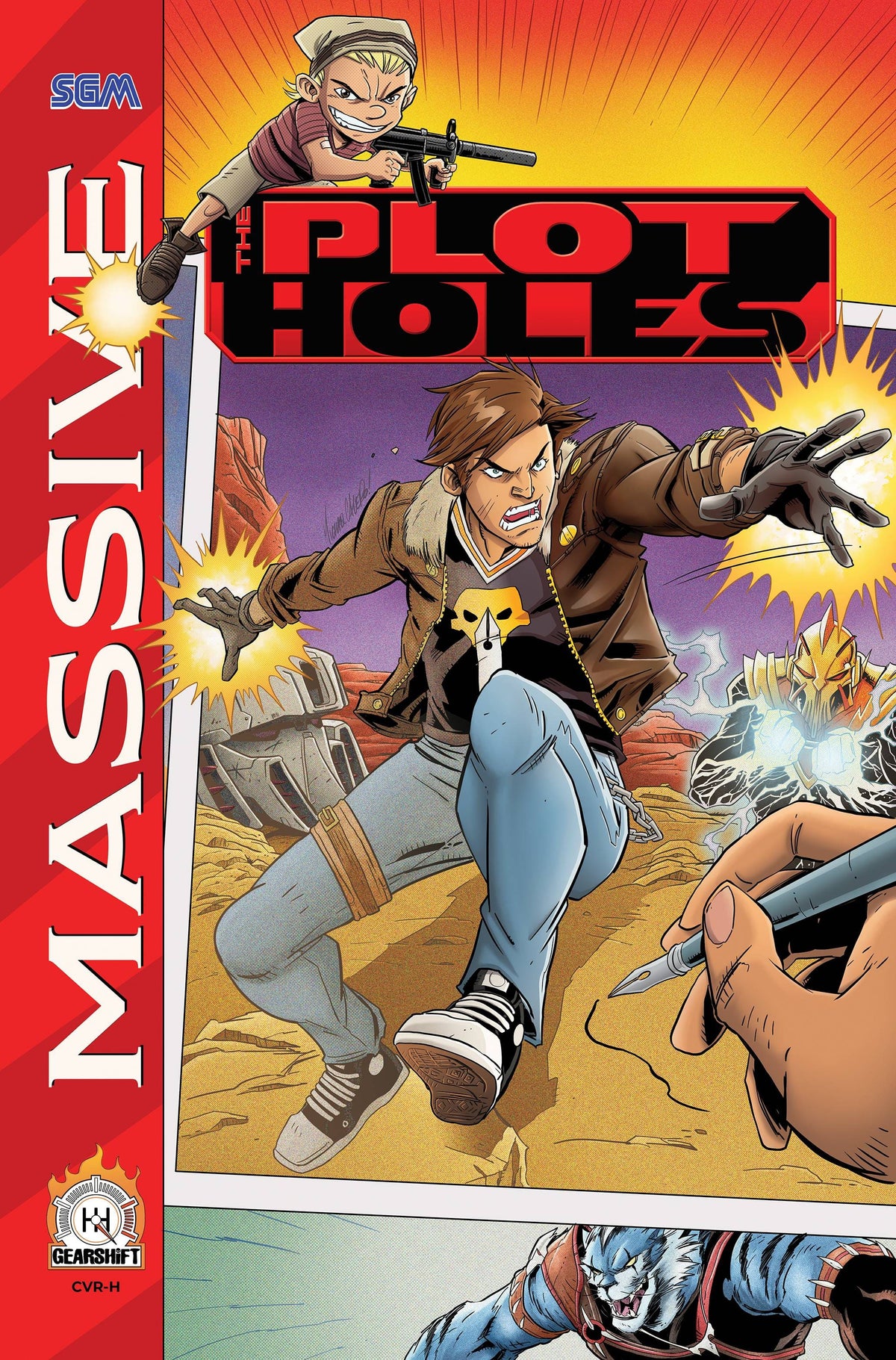 MASSIVE Comic Books PLOT HOLES #1 (OF 5) CVR H VIDEO GAME HOMAGE (MR) 72355236063600181 JUN231299