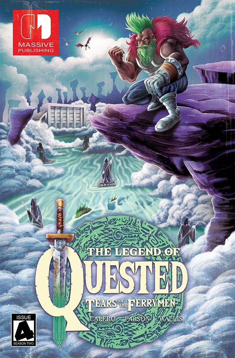 MASSIVE Comic Books QUESTED SEASON 2 #4 CVR C RICHARDSON VIDEO GAME HOMAGE 72355236075900431 JAN241100