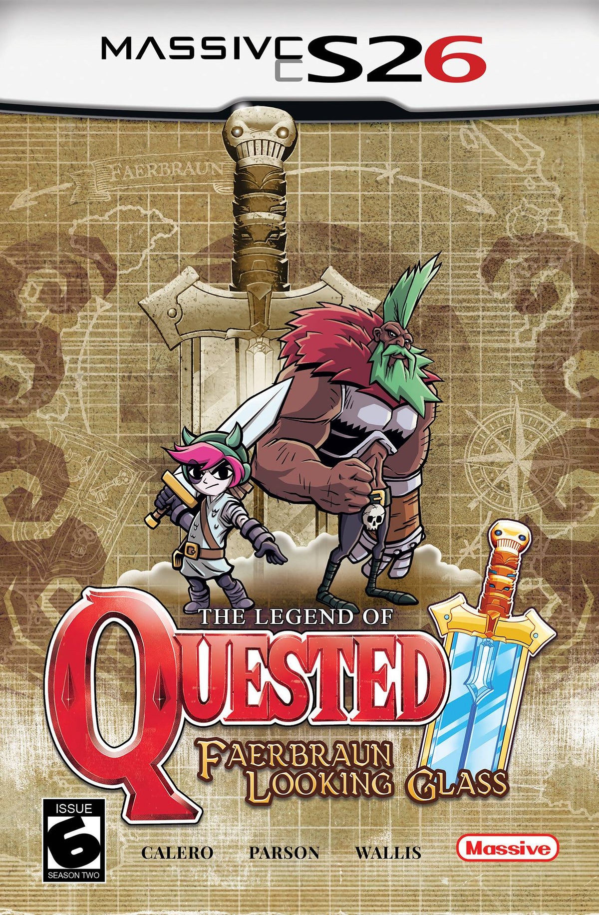 MASSIVE Comic Books QUESTED SEASON 2 #6 CVR C RICHARDSON VIDEO GAME HOMAGE 72355236075900631 MAR240996