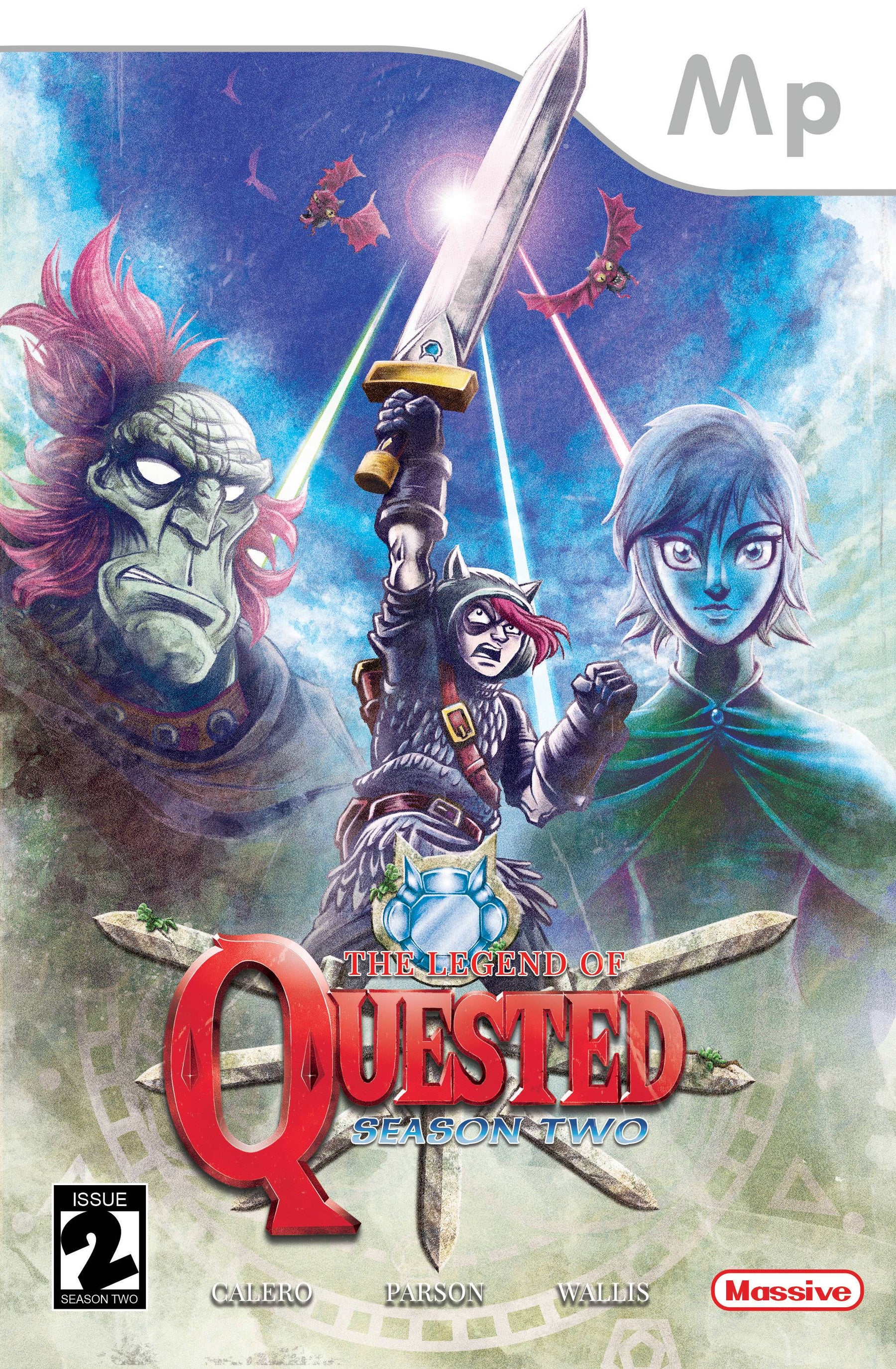 QUESTED VOL 2 #2 CVR C RICHARDSON VIDEO GAME HOMAGE