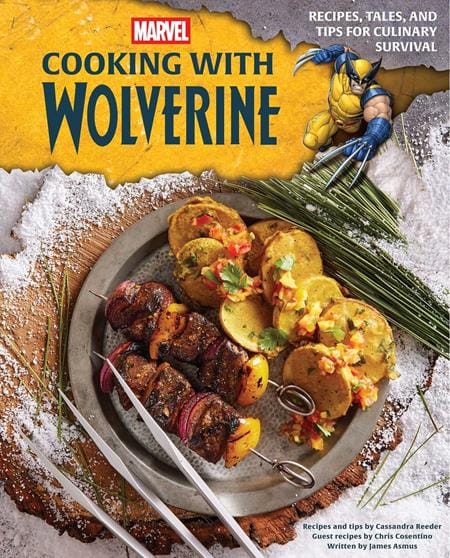 Massive Publishing Books > Cookbook MARVEL COOKING WITH WOLVERINE HC (Release Date: 08/12/2026) 9798886639575 0626MP0963