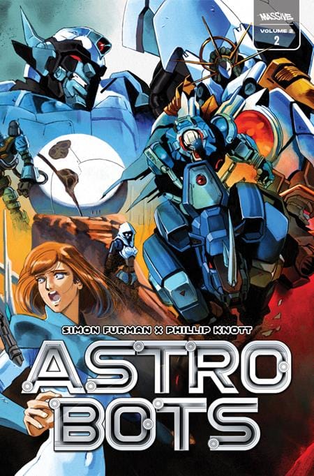 Massive Publishing Comic Books ASTROBOTS #2 (OF 5) CVR A PHILLIP KNOTT CONNECTING COVER 72355236094000211 0925MP0814