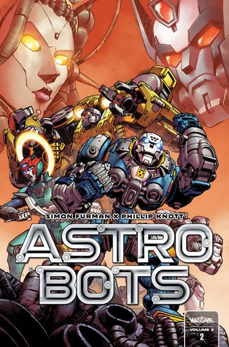 Massive Publishing Comic Books ASTROBOTS #2 (OF 5) CVR B TBA VAR 72355236094000221 0925MP0815