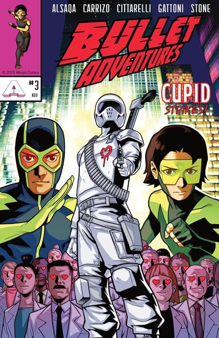 Massive Publishing Comic Books BULLET ADVENTURES #3 CVR A NICOLAS CARRIZO & FRAN CITTARELLI 99031259330000311 0925MP0818