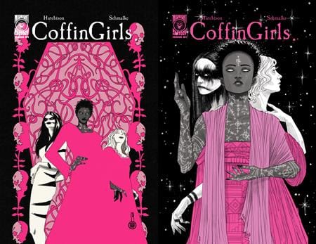Massive Publishing Comic Books COFFIN GIRLS #1 (OF 5) CVR A MEGAN HUTCHISON JOSEPH SCHMALKE (Release Date: 10/14/2026) 78200307758500111 0826MP1047