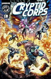 Massive Publishing Comic Books CRYPTID CORPS #3 (OF 6) CVR A MAX BERTOLINI 61072103045500311 0526MP0987