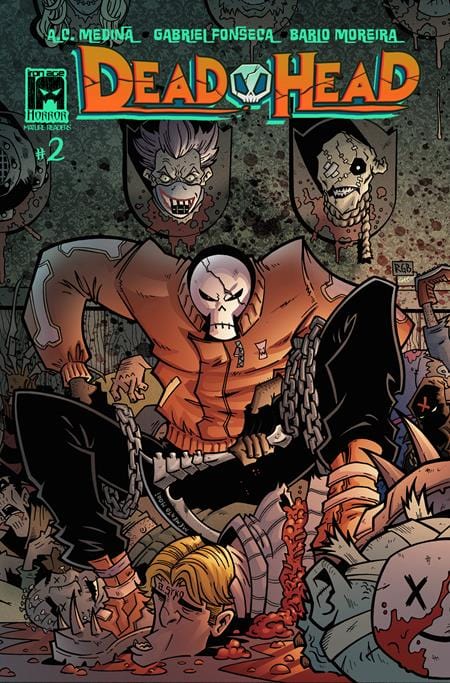 Massive Publishing Comic Books DEAD HEAD #2 (OF 6) CVR B RYAN G BROWNE VAR (MR) 60467524550800221 1025MP0807