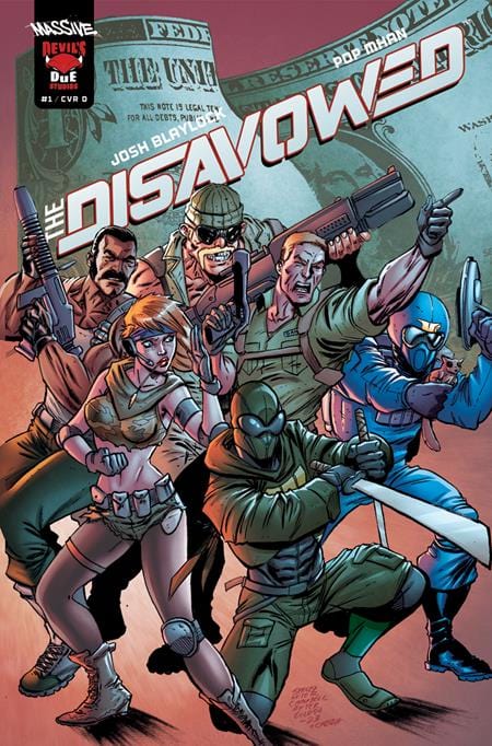 Massive Publishing Comic Books DISAVOWED #1 (OF 5) CVR D TIM SEELEY HOMAGE VAR (MR) 72355236095700141 0825MP0881