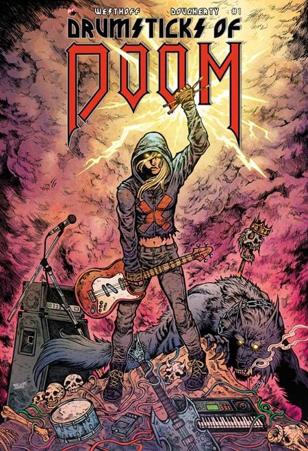 Massive Publishing Comic Books DRUMSTICKS OF DOOM #1 (OF 4) CVR A MARIA WOLF 66618683533300111 1025MP0812