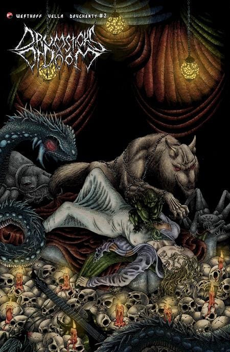 Massive Publishing Comic Books DRUMSTICKS OF DOOM #2 (OF 4) CVR B 10 COPY MAT FESTA UNLOCK VAR 66618683534000221 1225MP0849