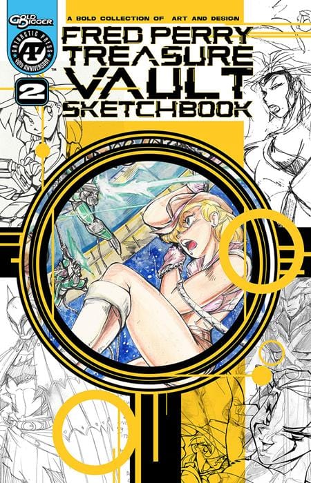 Massive Publishing Comic Books FRED PERRY TREASURE VAULT #2 CVR A FRED PERRY PENCIL SKETCH 61072106034600211 0825MP0894