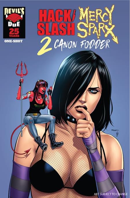 HACK SLASH MERCY SPARX CANON FODDER #1 (ONE SHOT) CVR C MATT MERHOFF VAR (MR) (Release Date: 12/09/2026)