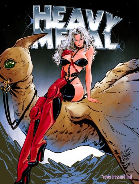 Massive Publishing Comic Books HEAVY METAL MAGAZINE #3 CVR D MASSIVE SELECT EXCLUSIVE VAR (MR) 85007130300100341 0825MP0909