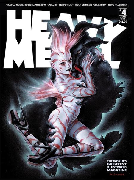 Massive Publishing Comic Books HEAVY METAL MAGAZINE #4 CVR A OLIVIA DE BERARDINIS (MR) 85007130300100411 1125MP0794