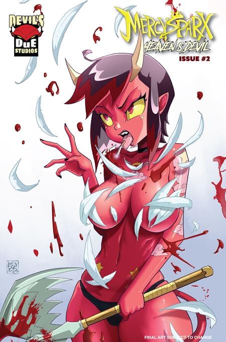 MERCY SPARX HEAVENS DEVIL #2 CVR D INC 1:10 DAN MENDOZA UV SPOT GLOSS VAR (MR) (Release Date: 01/27/2027)
