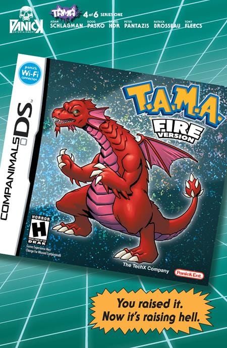 Massive Publishing Comic Books > Incentives TAMA #4 (OF 6) CVR C INC 1:10 TONY FLEECS RETRO VIDEOGAME HOMAGE VAR (MR) 78836284959700431 0925MP0853