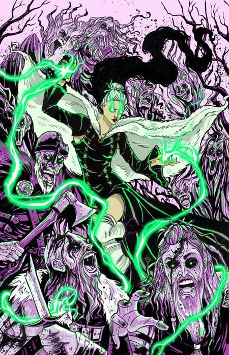 Massive Publishing Comic Books > Incentives WE DONT KILL SPIDERS SEASON OF THE WITCH #1 CVR C INC 1:10 MEGAN HUTCHISON  VIRGIN VAR 78200307753000131 0525MP626