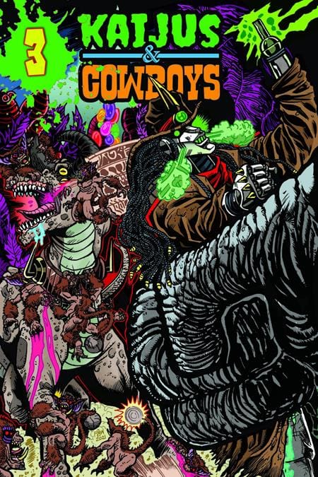 Massive Publishing Comic Books KAIJUS AND COWBOYS #3 (OF 12) CVR A FRANKIE B WASHINGTON (Release Date: 12/09/2026) 05149753144700311 1026MP1007
