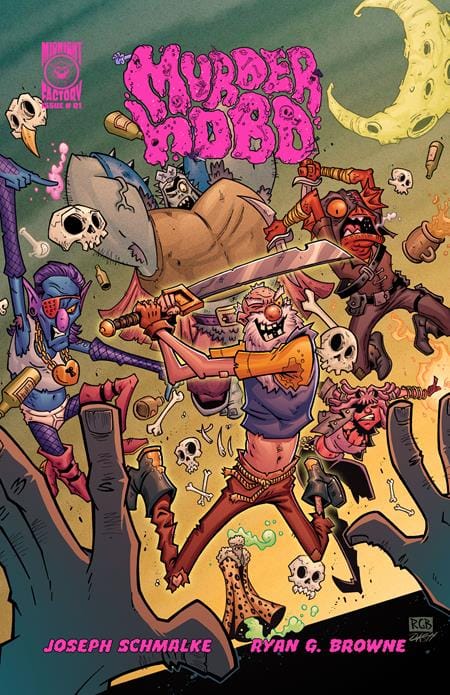 Massive Publishing Comic Books MURDER HOBO #1 CVR A RYAN G BROWNE (MR) 78200307755400111 0226MP0938