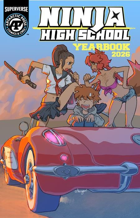 Massive Publishing Comic Books NINJA HIGH SCHOOL YEARBOOK 2026 CVR B DANIEL CORONADO FIRE HORSE VAR 61072114004802021 1225MP0870
