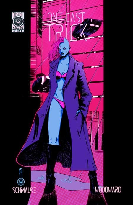 Massive Publishing Comic Books ONE LAST TRICK #1 CVR B JOSEPH SCHMALKE VAR 78200307754700121 0825MP0922