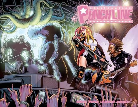 Massive Publishing Comic Books PUNCHLINE #17 CVR B JHONESBAS WRAPAROUND VAR 61072116042801721 1125MP0804