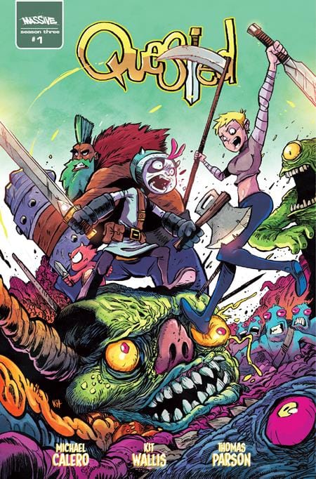 Massive Publishing Comic Books QUESTED #1 (OF 3) CVR B KIT WALLIS VAR (Release Date: 08/26/2026) 0626MP0977