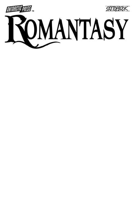 Massive Publishing Comic Books ROMANTASY SKETCHBOOK 61072118030300111 1225MP0875