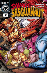 Massive Publishing Comic Books SAVAGE SASQUANAUT #2 CVR A CRAIG BABIAR (Release Date: 12/02/2026) 61072119091300211 1026MP1032