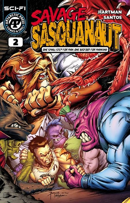 Massive Publishing Comic Books SAVAGE SASQUANAUT #2 CVR A CRAIG BABIAR (Release Date: 12/02/2026) 61072119091300211 1026MP1032