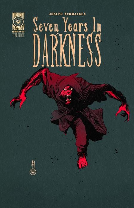 Massive Publishing Comic Books SEVEN YEARS IN DARKNESS YEAR THREE #2 CVR A JOSEPH SCHMALKE DAVID THE WOLF 78200307754700211 0625MP559