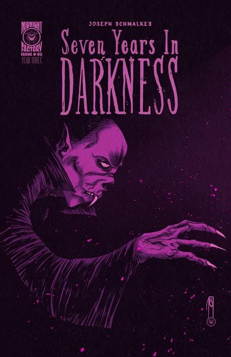 Massive Publishing Comic Books SEVEN YEARS IN DARKNESS YEAR THREE #2 CVR B¬†JOSEPH SCHMALKE MISTER WHISPERS VAR 78200307754700221 0625MP560