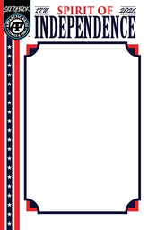 Massive Publishing Comic Books SPIRIT OF INDEPENDENCE SKETCHBOOK (ONE SHOT) 61072119088300111 0526MP1046