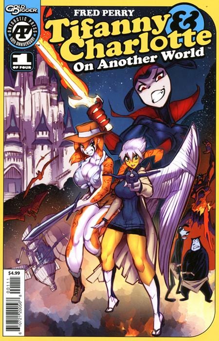 Massive Publishing Comic Books TIFANNY & CHARLOTTE ON ANOTHER WORLD #1 (OF 4) CVR A FRED PERRY 61072120056800111 0825MP0941