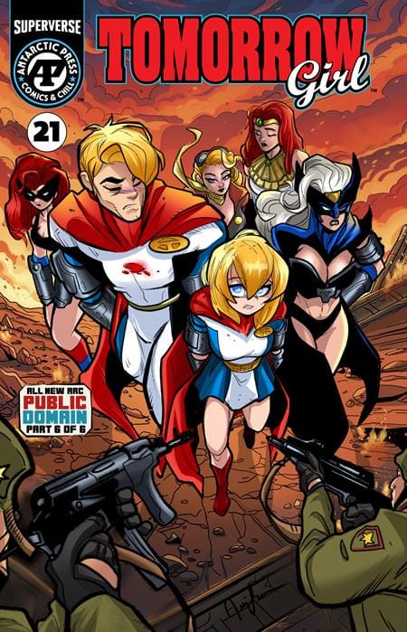 Massive Publishing Comic Books TOMORROW GIRL #21 CVR A TERRY PARR (Release Date: 08/05/2026) 0626MP1001