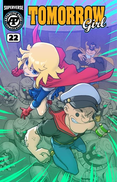 Massive Publishing Comic Books TOMORROW GIRL #22 CVR C DANIEL CORONADO VAR (Release Date: 09/16/2026) 61072120048302231 0726MP1107